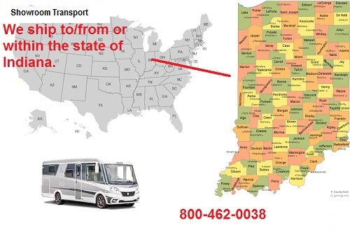 Indiana RV Shipping