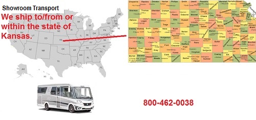 Kansas RV Shipping