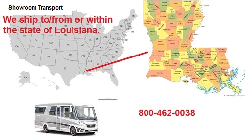 Louisiana RV Shipping