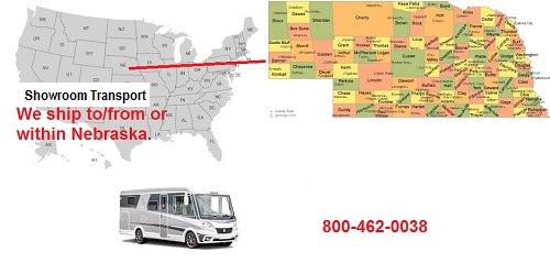 Nebraska RV Shipping