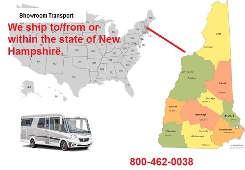 New Hampshire RV Shipping