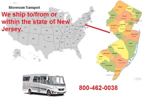 New Jersey RV Shipping