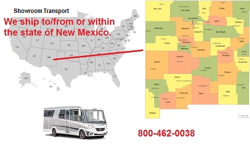 New Mexico RV Shipping