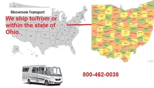 Ohio RV Shipping