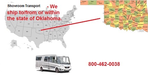 Oklahoma RV shipping