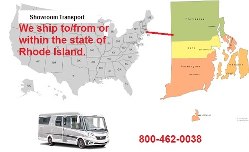 Rhode Island RV Shipping