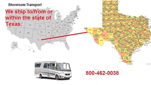 Texas RV Shipping