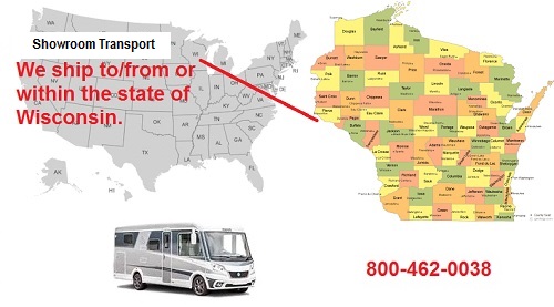 Wisconsin RV Shipping