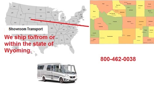 Wyoming RV Shipping